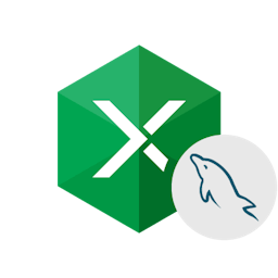 Devart Excel Add-In for MySQL logo